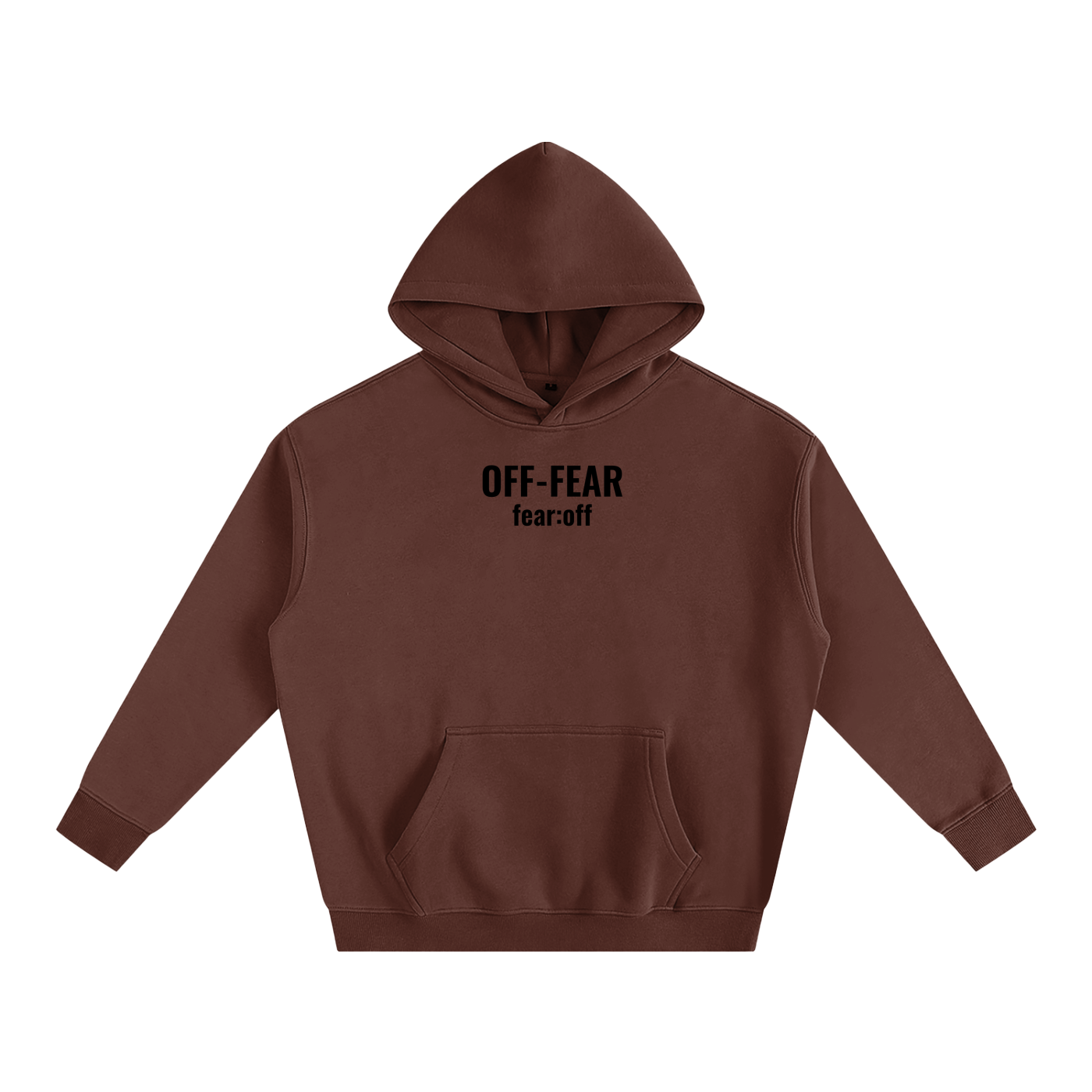 OFF-FEAR Oversize Fleeced Hoodie