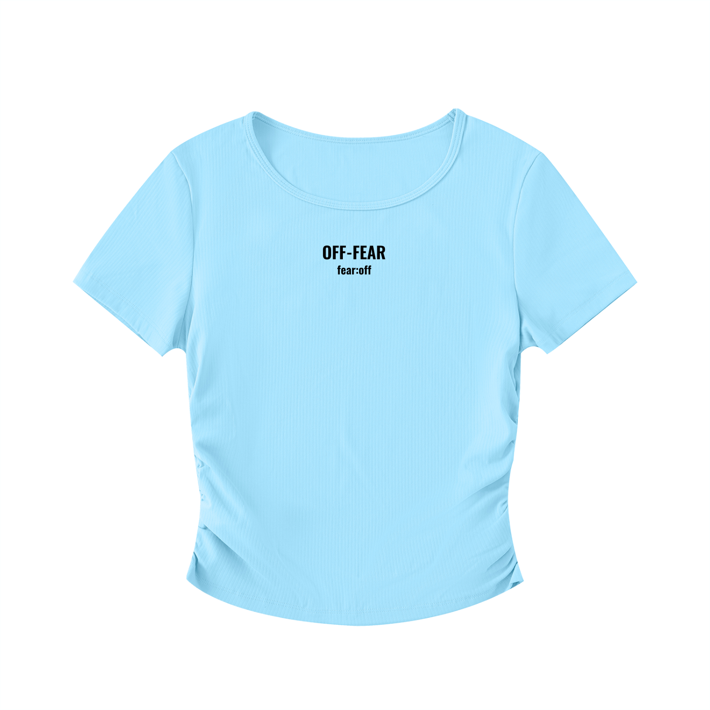 OFF-FEAR Bodycon Crop Top