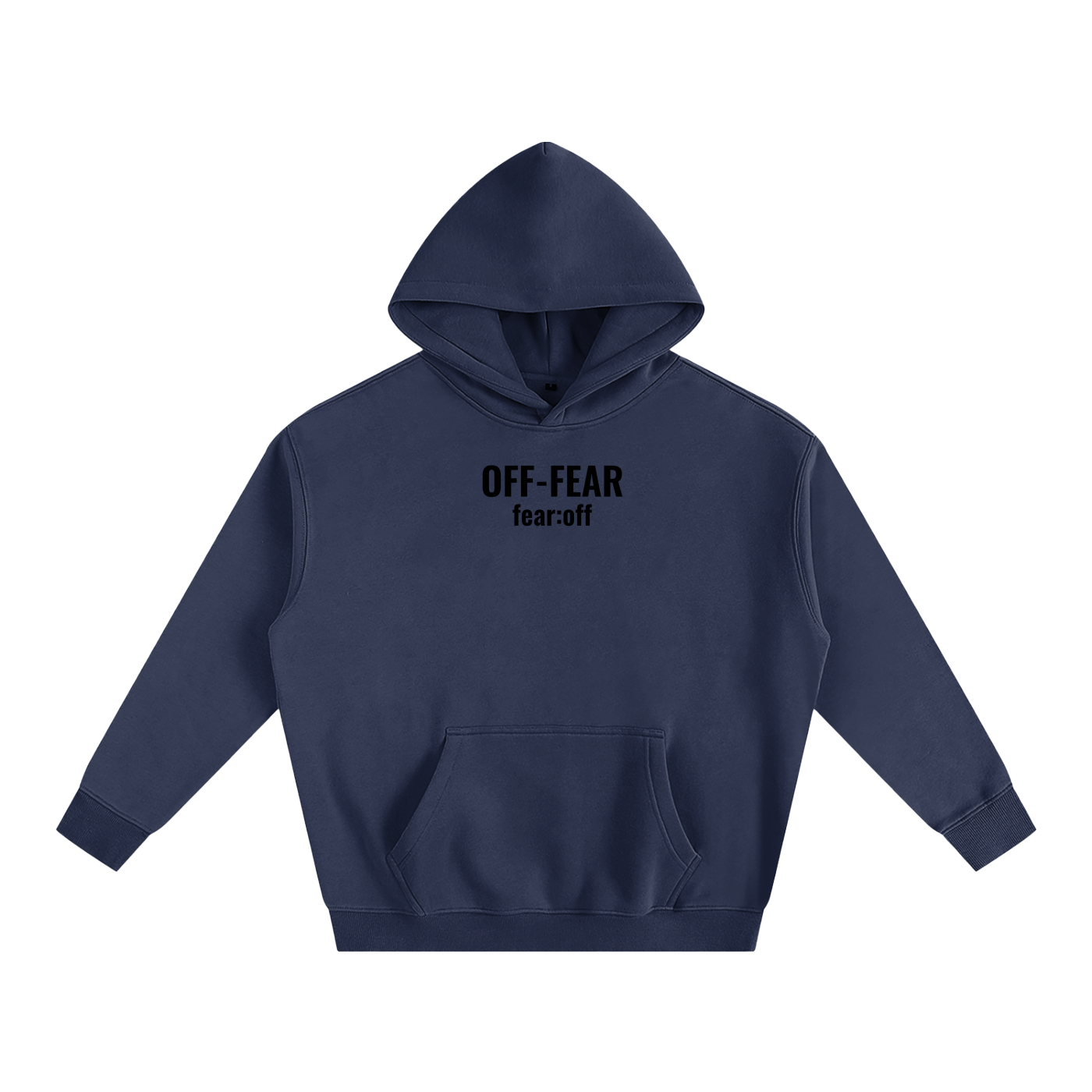 OFF-FEAR Oversize Fleeced Hoodie