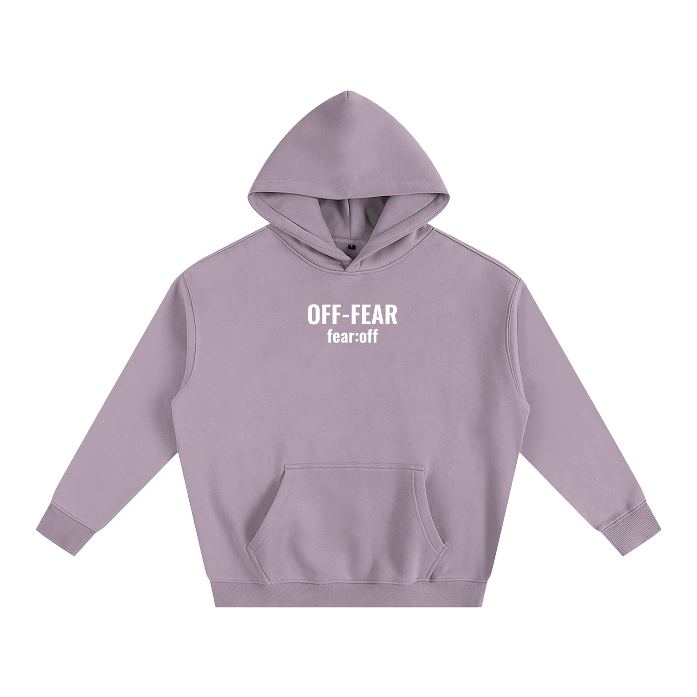OFF-FEAR Oversize Fleeced Hoodie