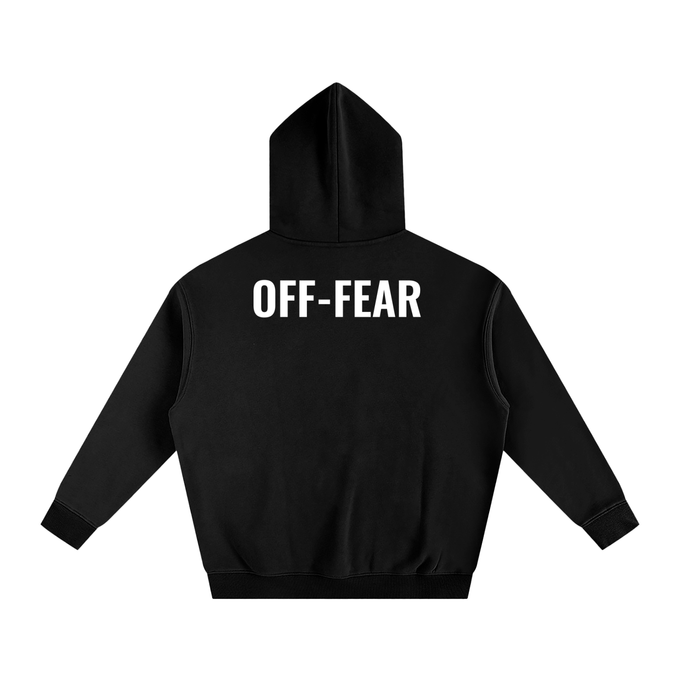 OFF-FEAR Oversize Fleeced Hoodie