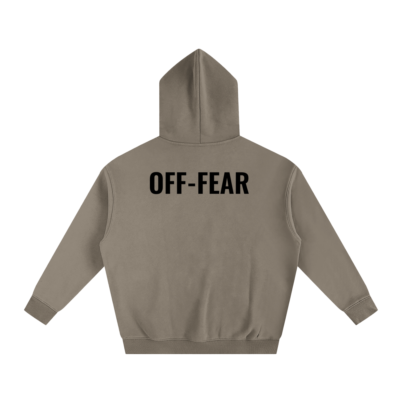 OFF-FEAR Oversize Fleeced Hoodie