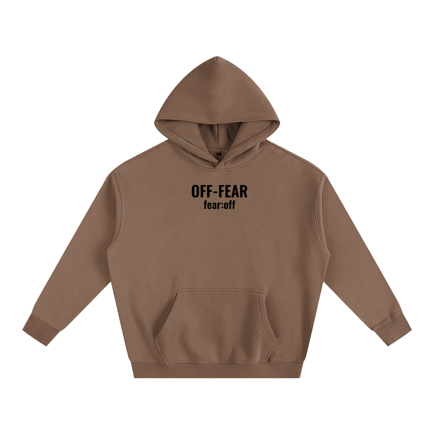 OFF-FEAR Oversize Fleeced Hoodie