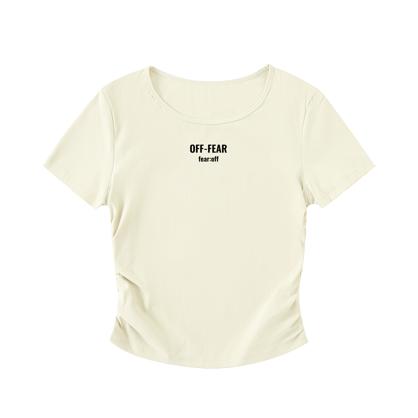 OFF-FEAR Bodycon Crop Top