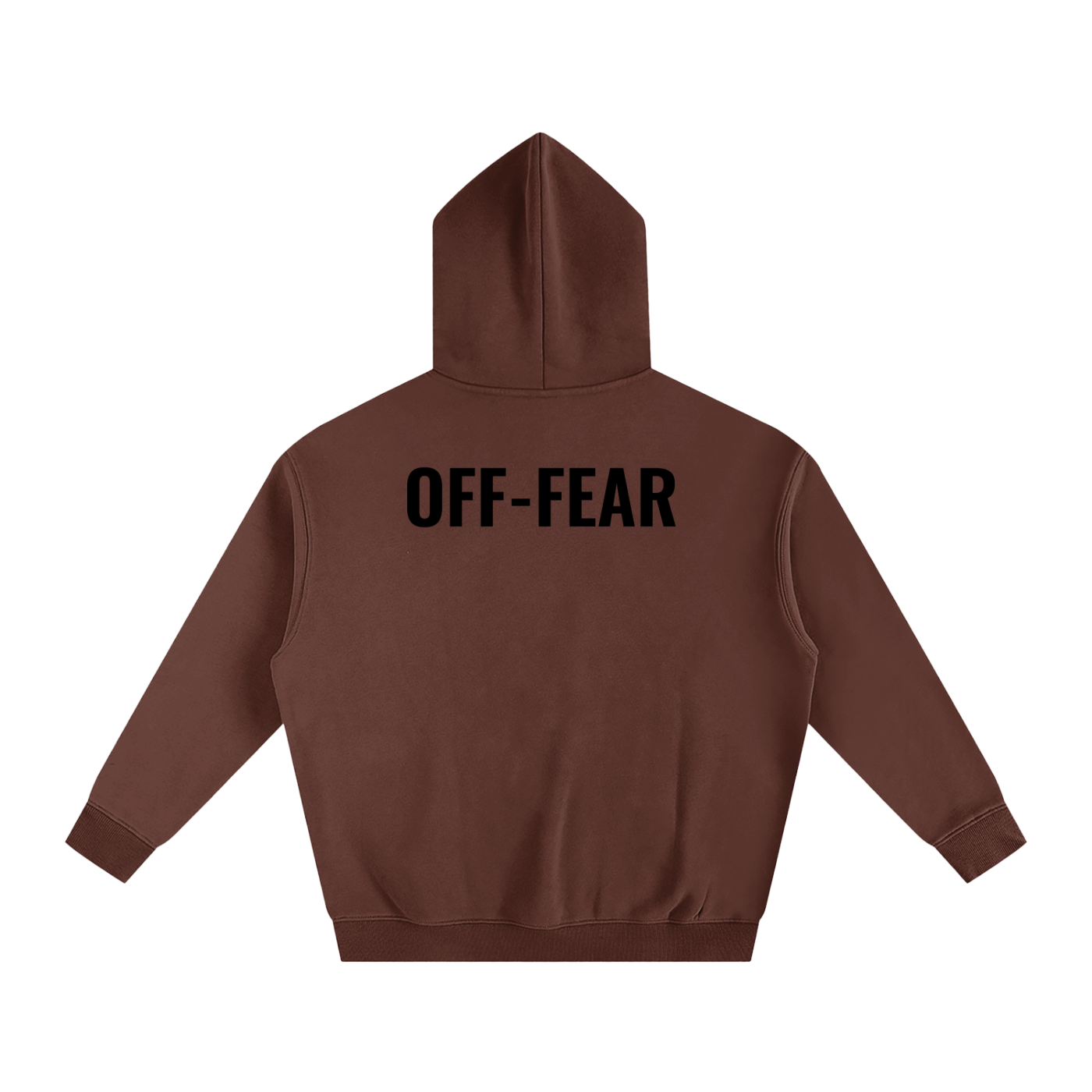 OFF-FEAR Oversize Fleeced Hoodie