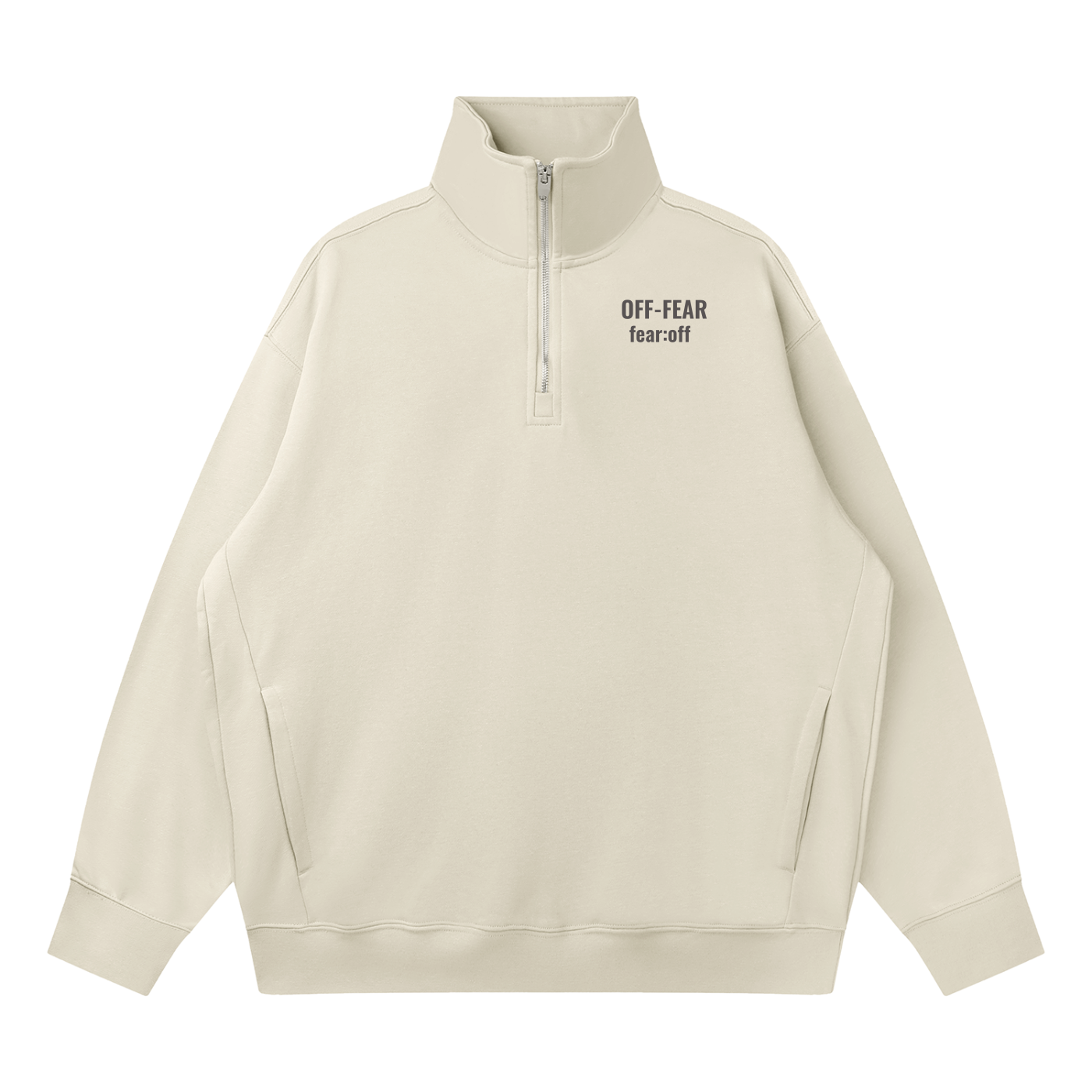 OFF-FEAR Quarter-Zip Drop Sweatshirt