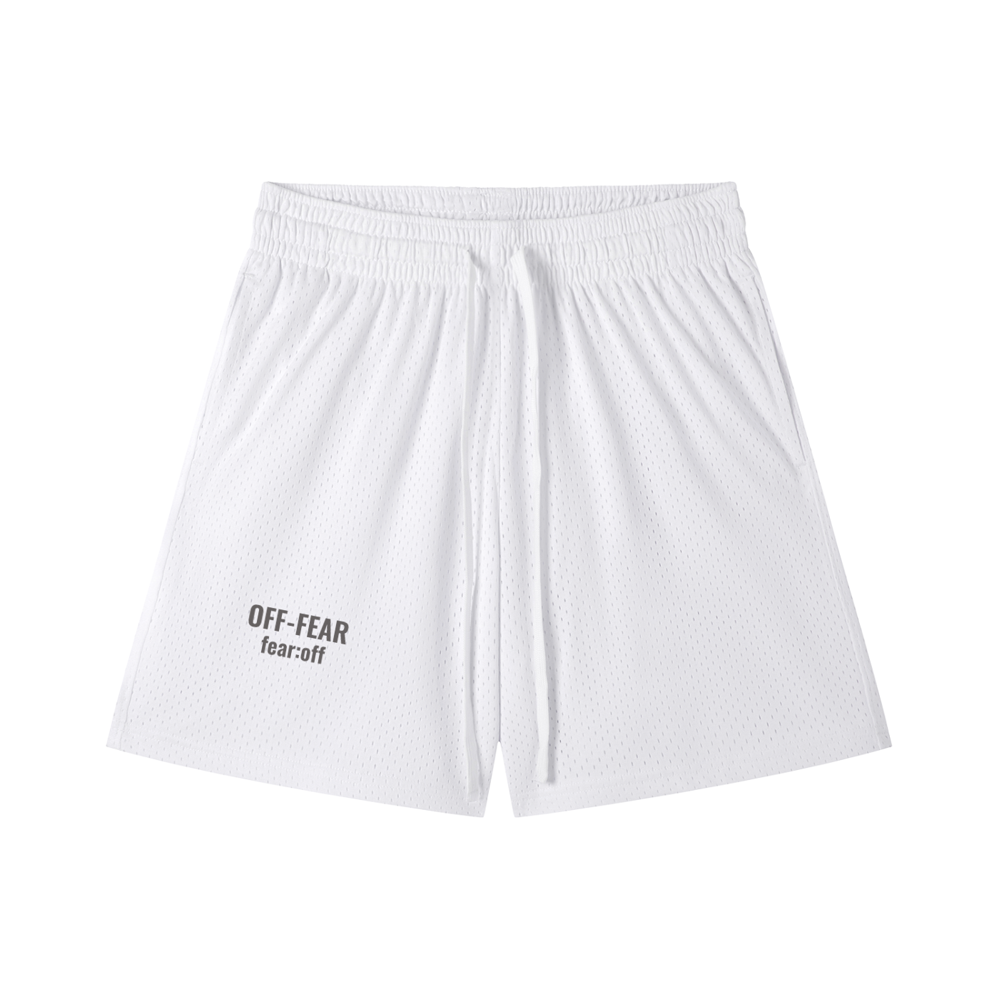 OFF-FEAR Mesh Drawstring Shorts
