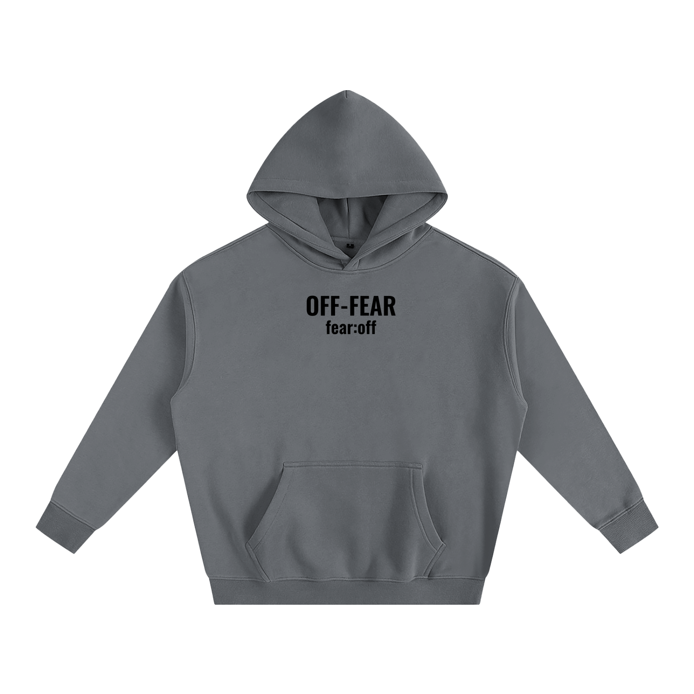 OFF-FEAR Oversize Fleeced Hoodie