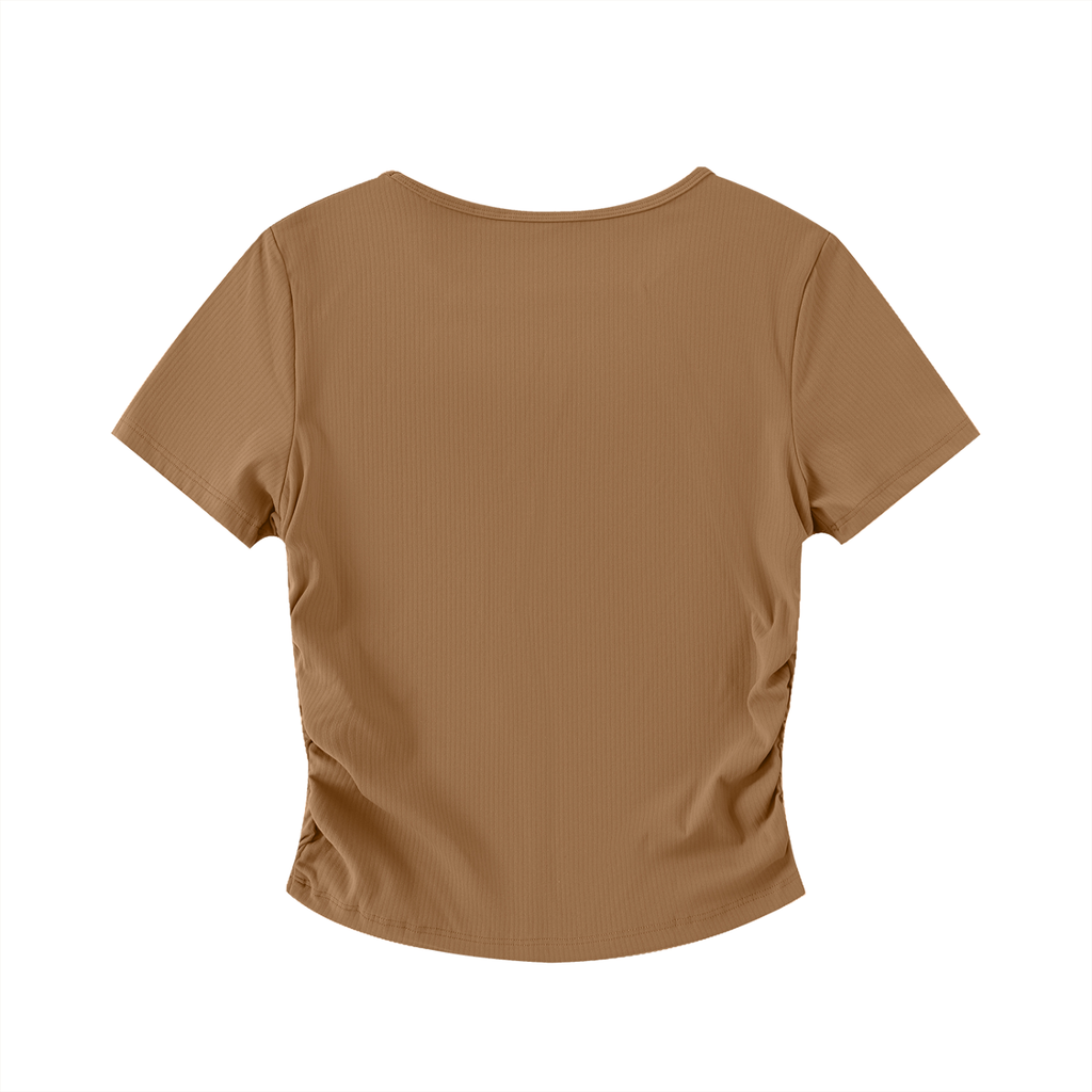 OFF-FEAR Bodycon Crop Top