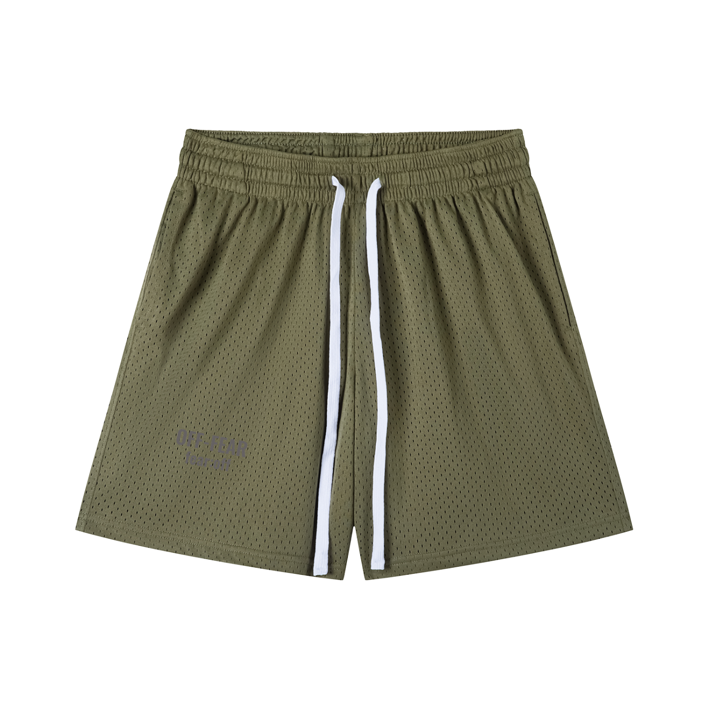 OFF-FEAR Mesh Drawstring Shorts